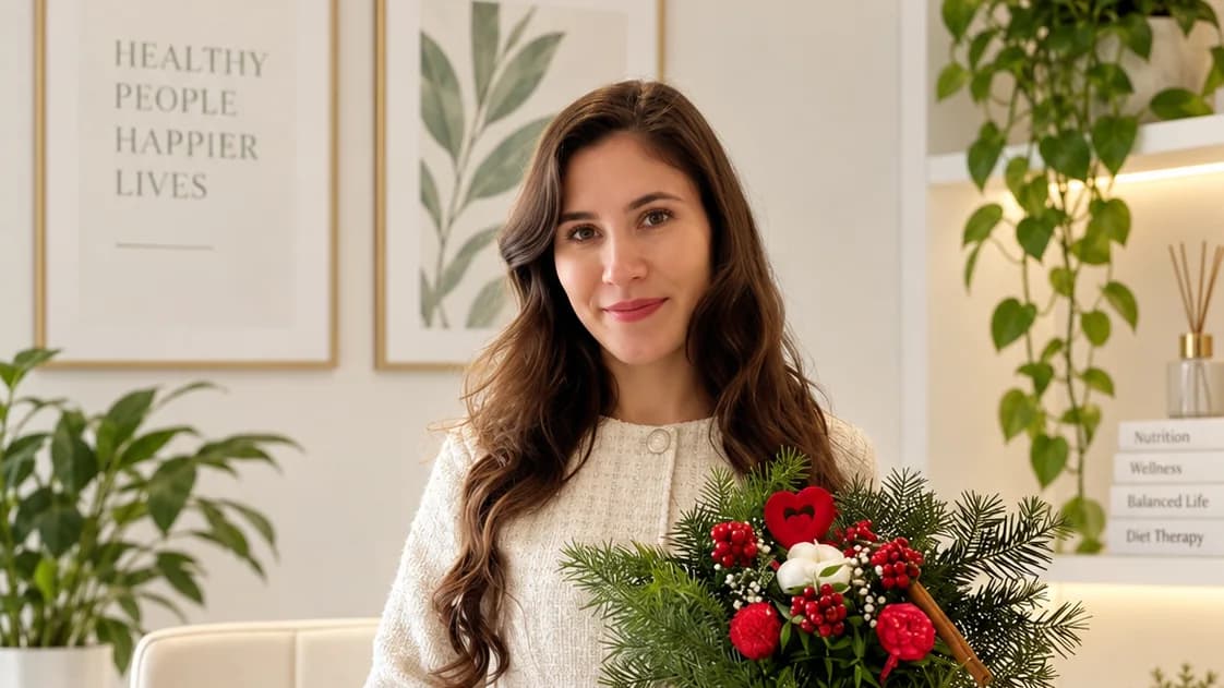 Dyt. Fatma Kenanoğlu, danışmanlık stüdyosunda